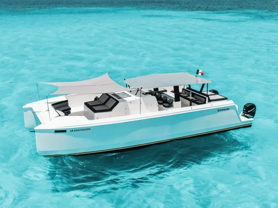 Catamaran Sea Joy, 48ft boat for private charter, up to 35 guests