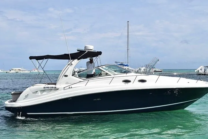 Sea Ray 340, 34ft boat for private charter, up to 14 guests