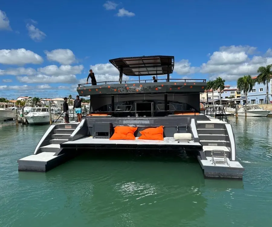 Catamaran Smile 64, 64ft boat for private charter, up to 35 guests