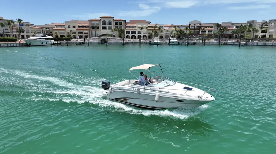 Solara 25, 25ft boat for private charter, up to 4 guests